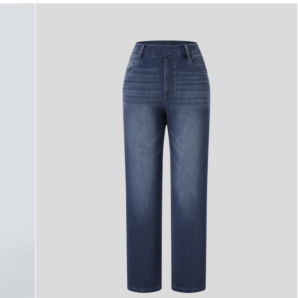 HALARA High Rise Blue Women's Jeans